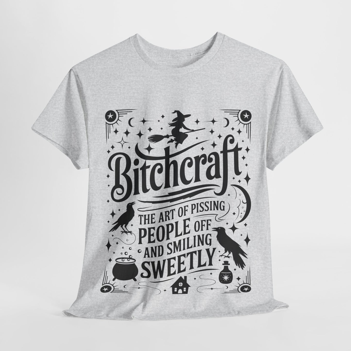Bitchcraft Tee - Black Print