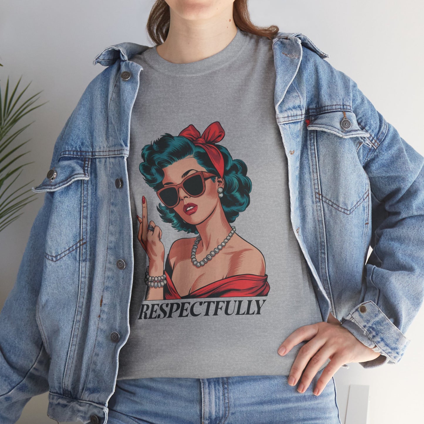 "Respectfully" Vintage Rebel Tee