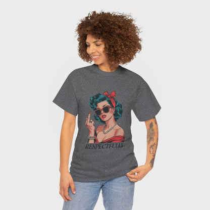 "Respectfully" Vintage Rebel Tee