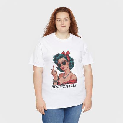 "Respectfully" Vintage Rebel Tee