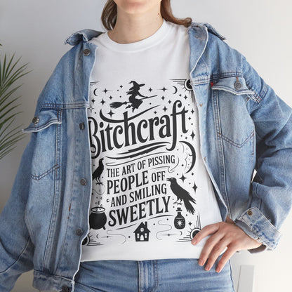 Bitchcraft Tee - Black Print
