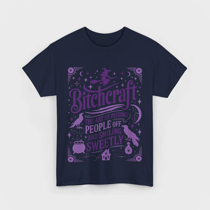 Bitchcraft Tee - Purple Print