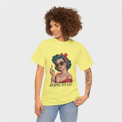 "Respectfully" Vintage Rebel Tee