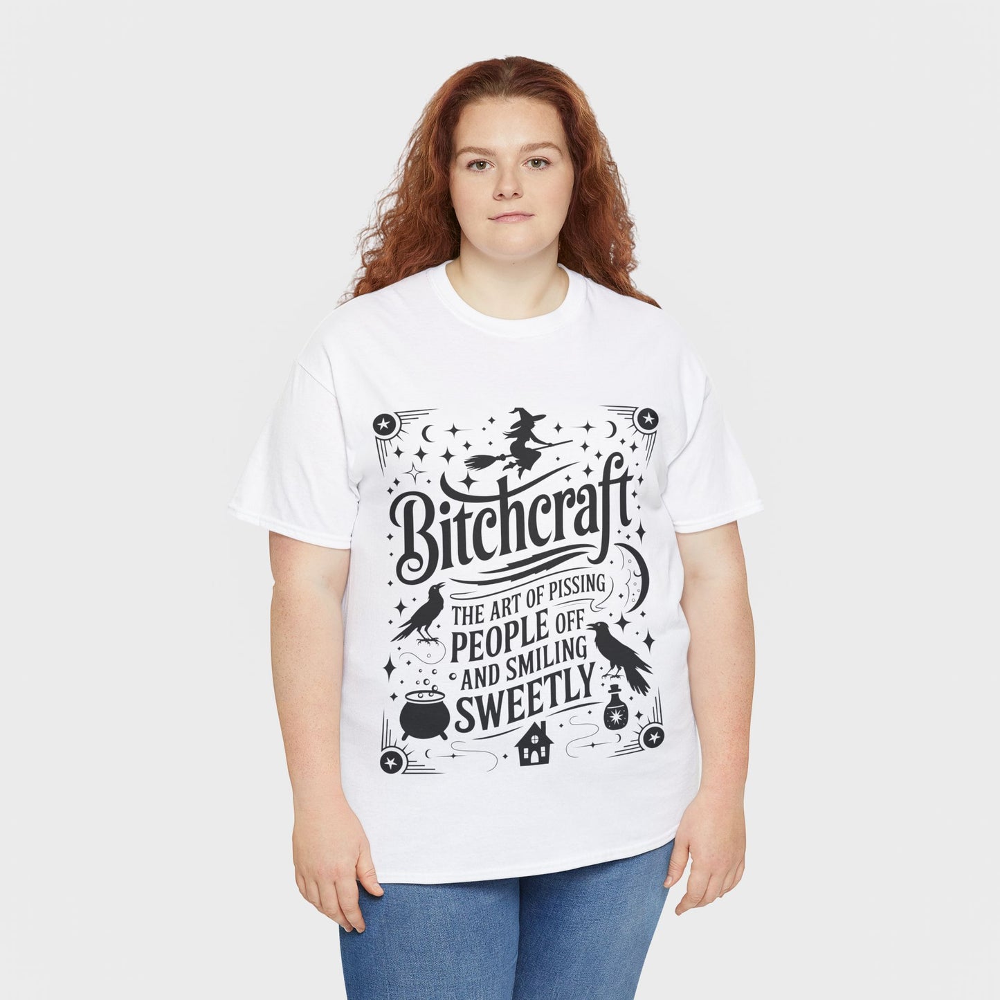 Bitchcraft Tee - Black Print