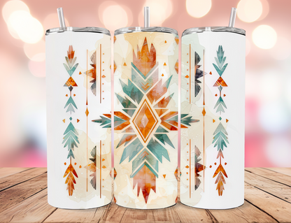 Aztec Design Tumbler