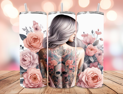 Tattooed Beauty Tumbler