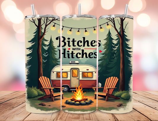 Bitches with Hitches Tumbler