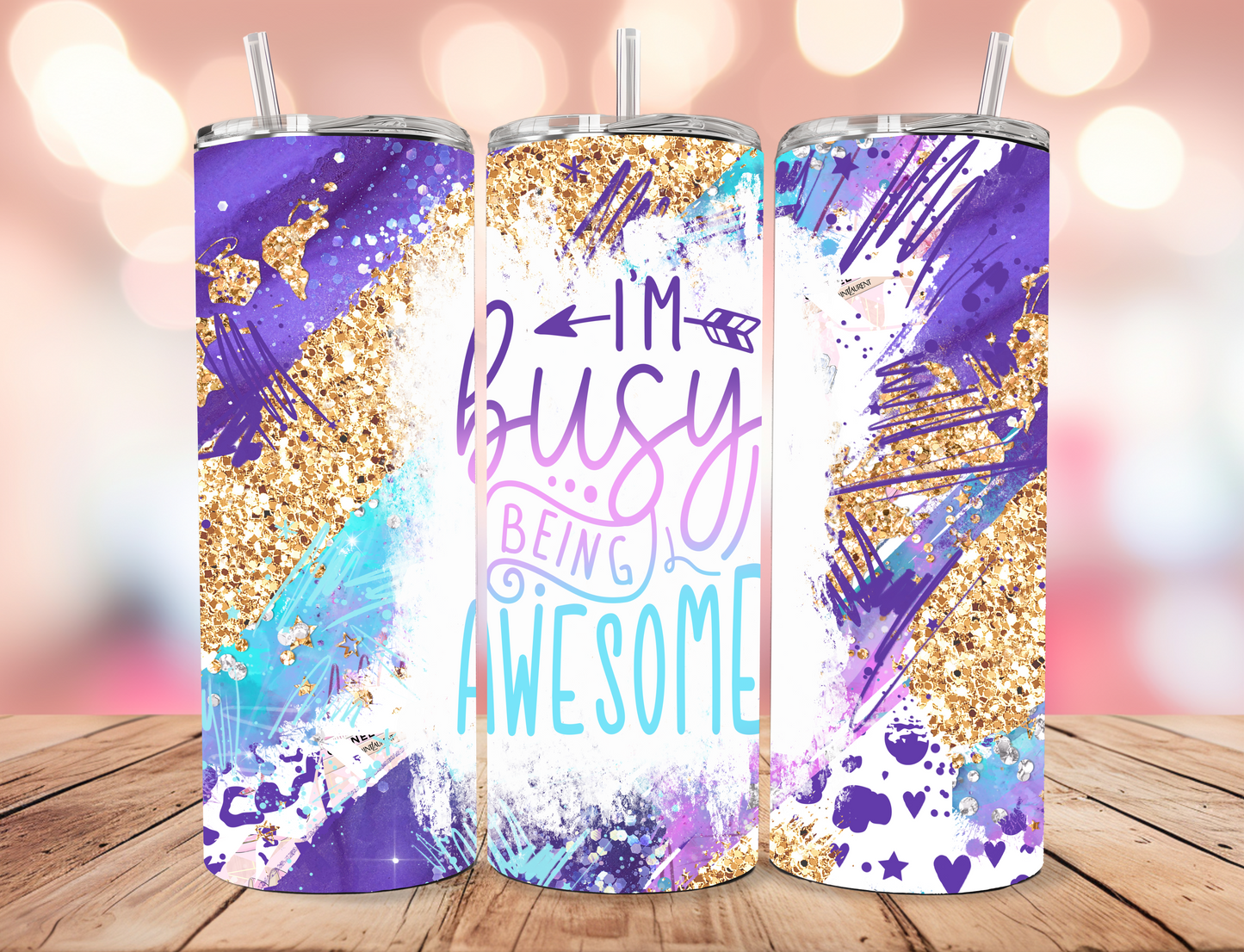 Busy Being Awesome Tumbler