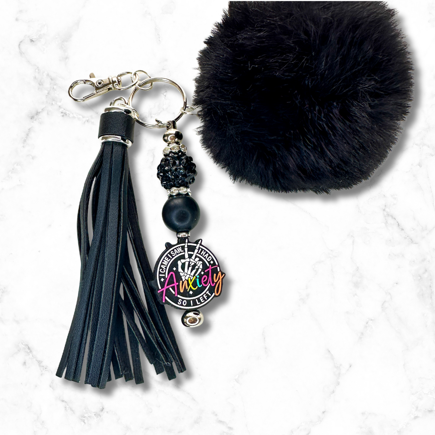 Anxiety Key Chain