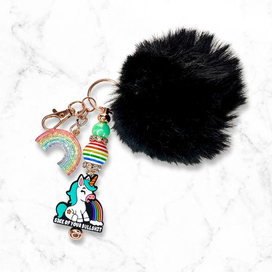 Sick of Your Bullshit key Chain