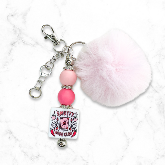 Smutty Book Club Key Chain