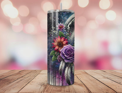 Wolf and Dreamcatcher Tumbler